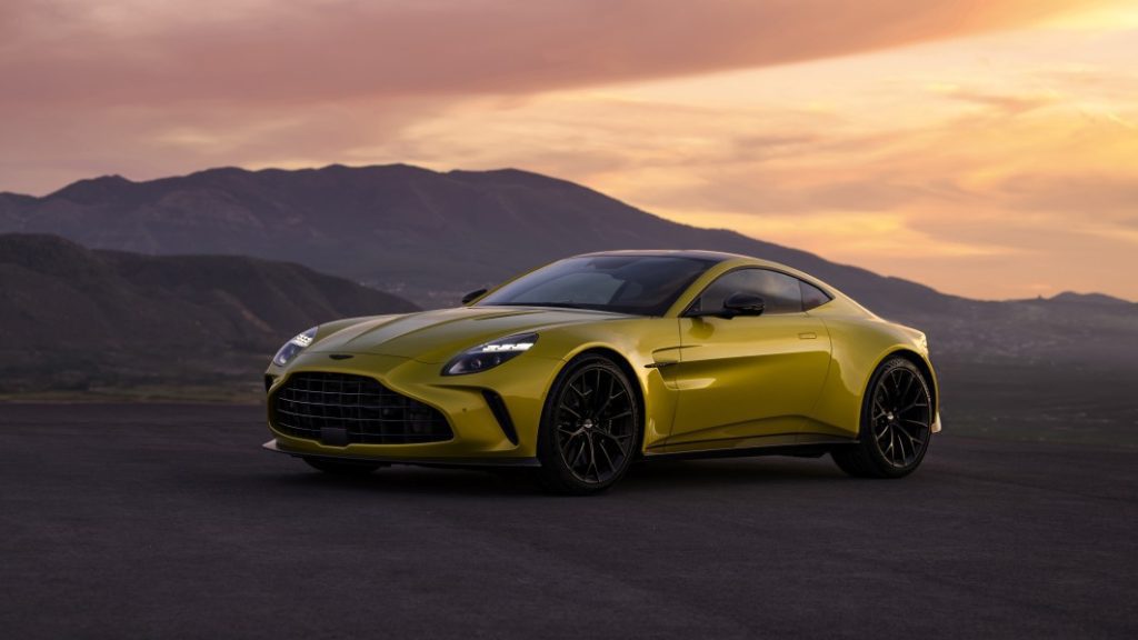 2025 Aston Martin Vantage Revealed With Huge Power Boost, Spicier