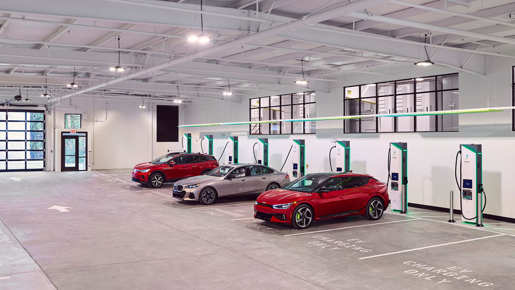 Finally Done Right: Electrify America Debuts First Indoor Flagship Ev