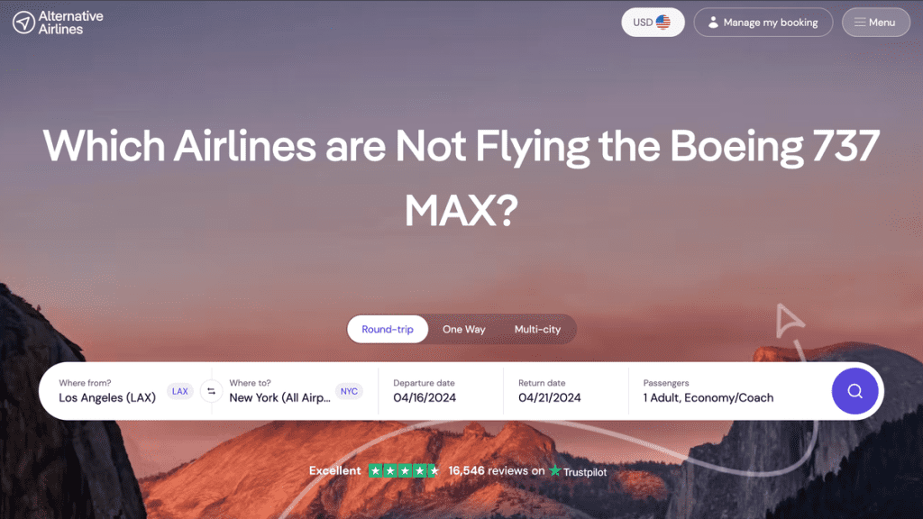 This Website Lets You Search For Flights That Don’t Use