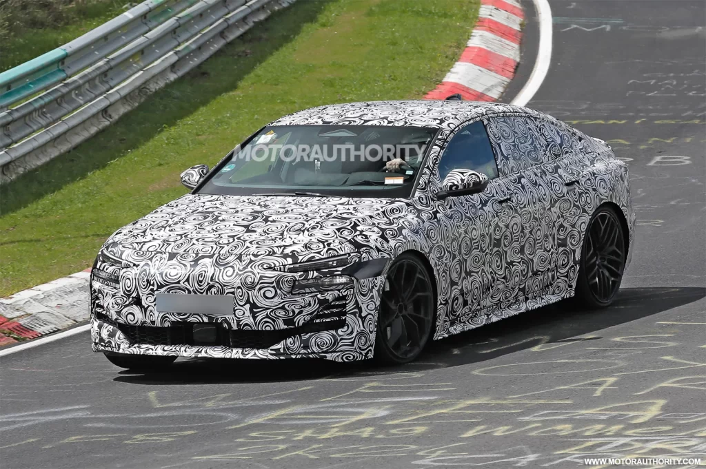 2026 Audi Rs 6 E Tron Spied For First Time