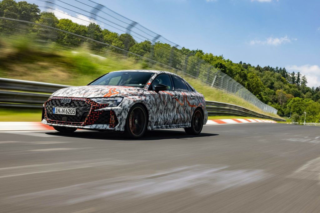 Updated 2025 Audi Rs 3 Sets New Nürburgring Lap Record