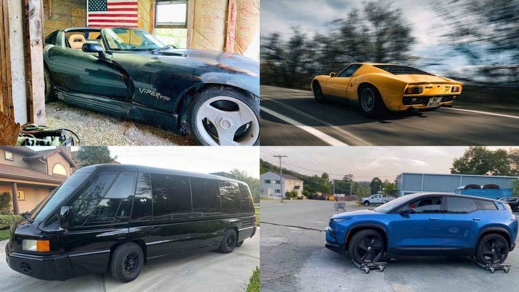 Cheap Dodge Viper, Broke Rivian Truck And A 'nice' Corvette