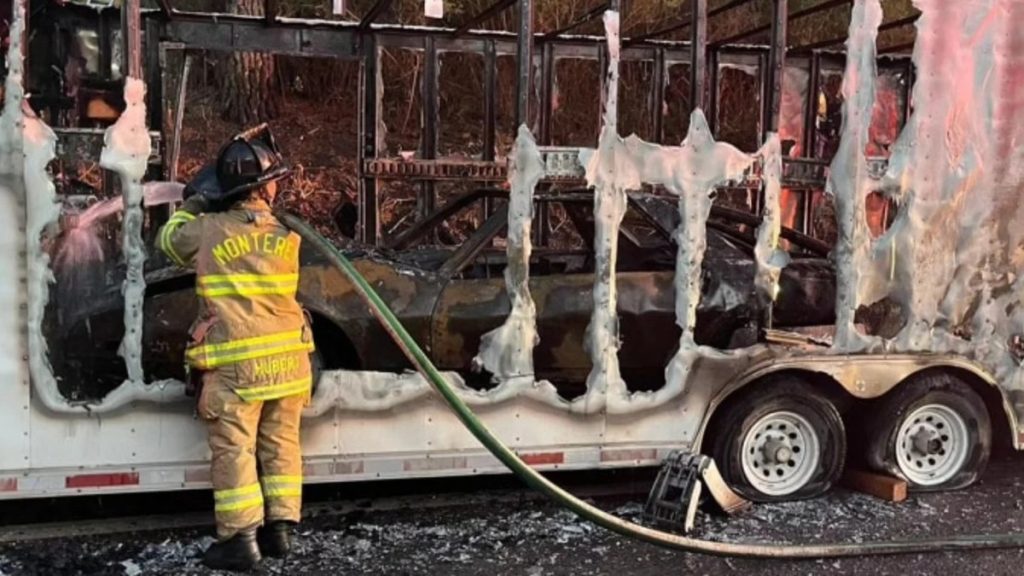 Ford Ghia Probe I Prototype Burns To A Crisp In Monterey