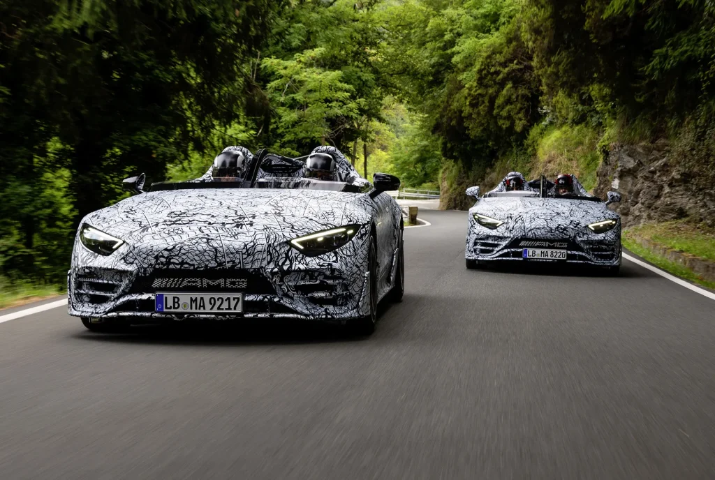 Mercedes Benz Amg Purespeed Enters Final Testing