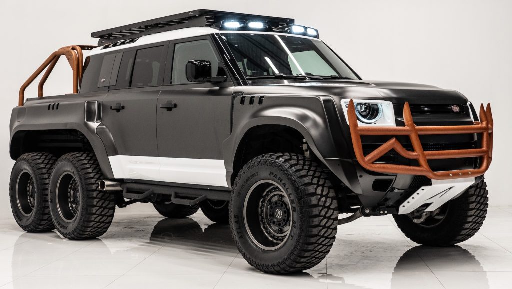 The "world Ender" Is A Land Rover Defender 6x6 For