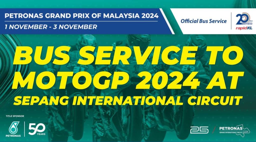 Rapid Kl Bus Service For Motogp 2024 Race, Nov 1 3