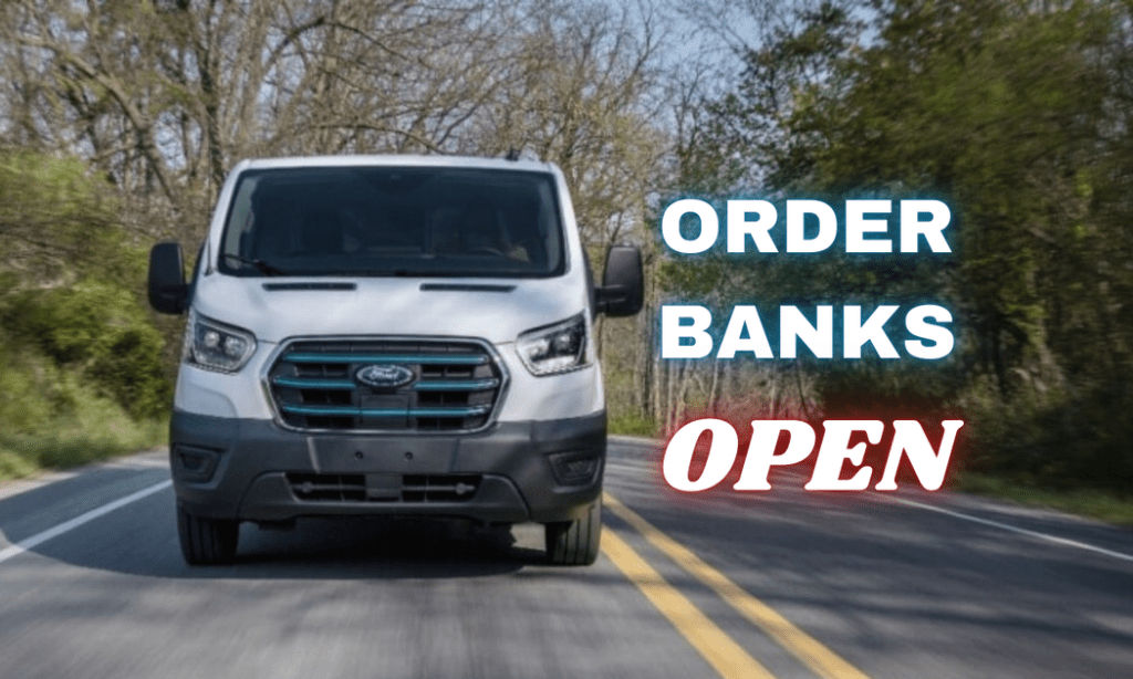 2025 Ford E Transit Order Banks Open With New Packages And