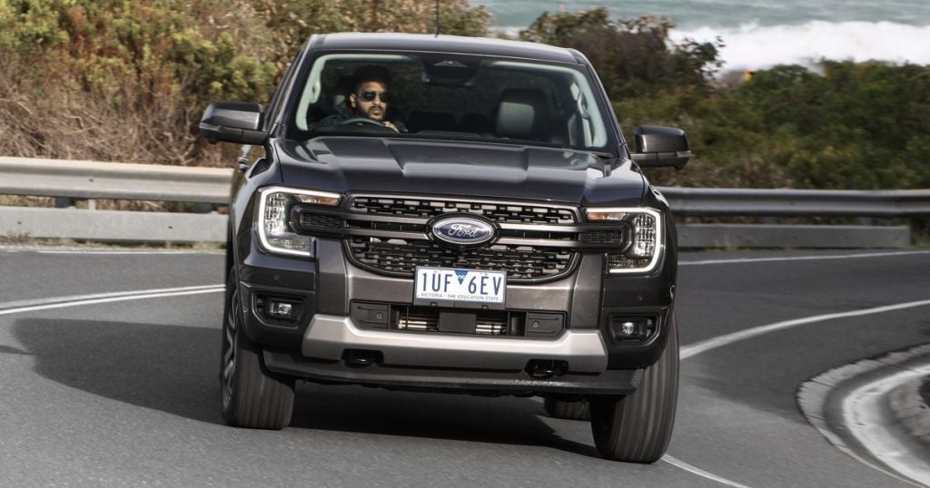 Where The Ford Ranger Ranks Among Australia's Best Selling Cars Since