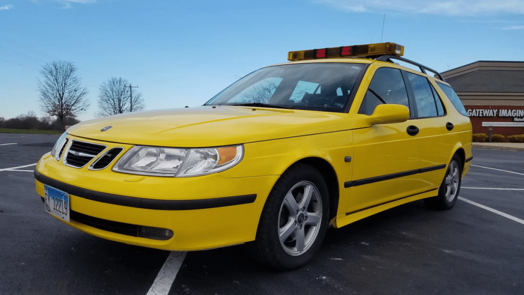 Buy This 2004 Saab 9 5 Wagon Runway Friction Test Rig