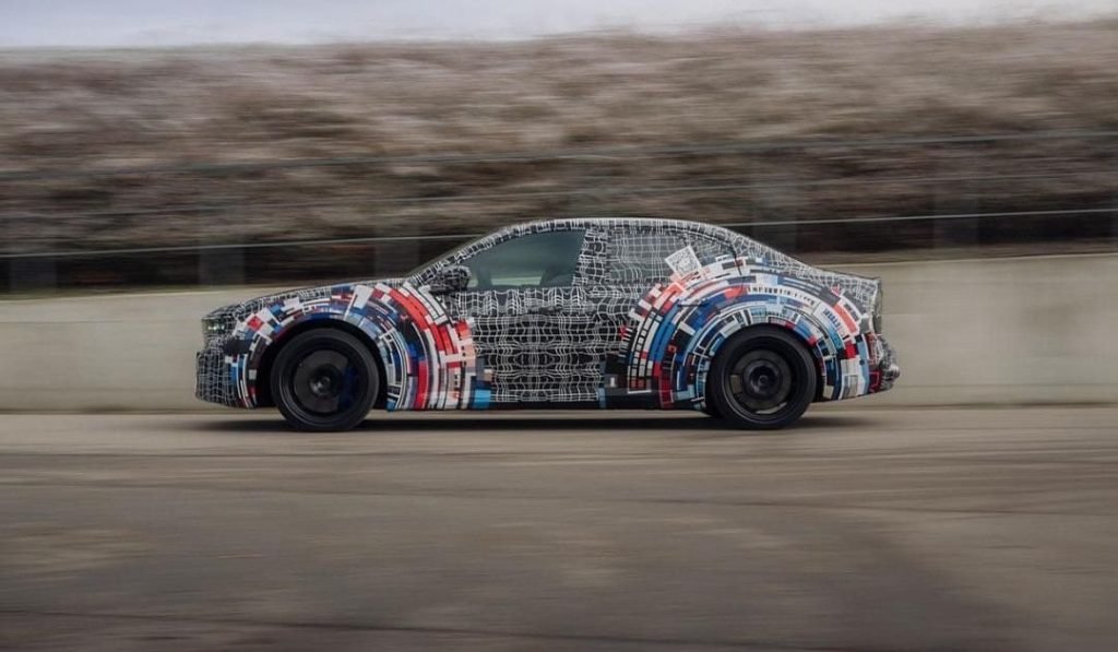 Electric Bmw M3 Teased As Quad Motor Performance Sedan