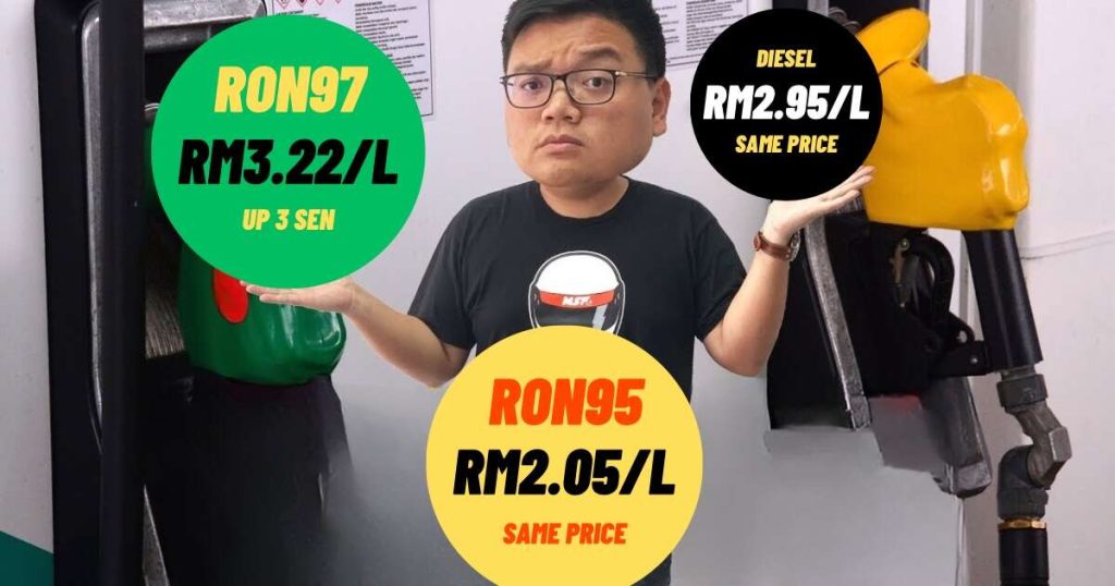 Malaysian Fuel Prices December 2024 Week Four – Ron97 Up