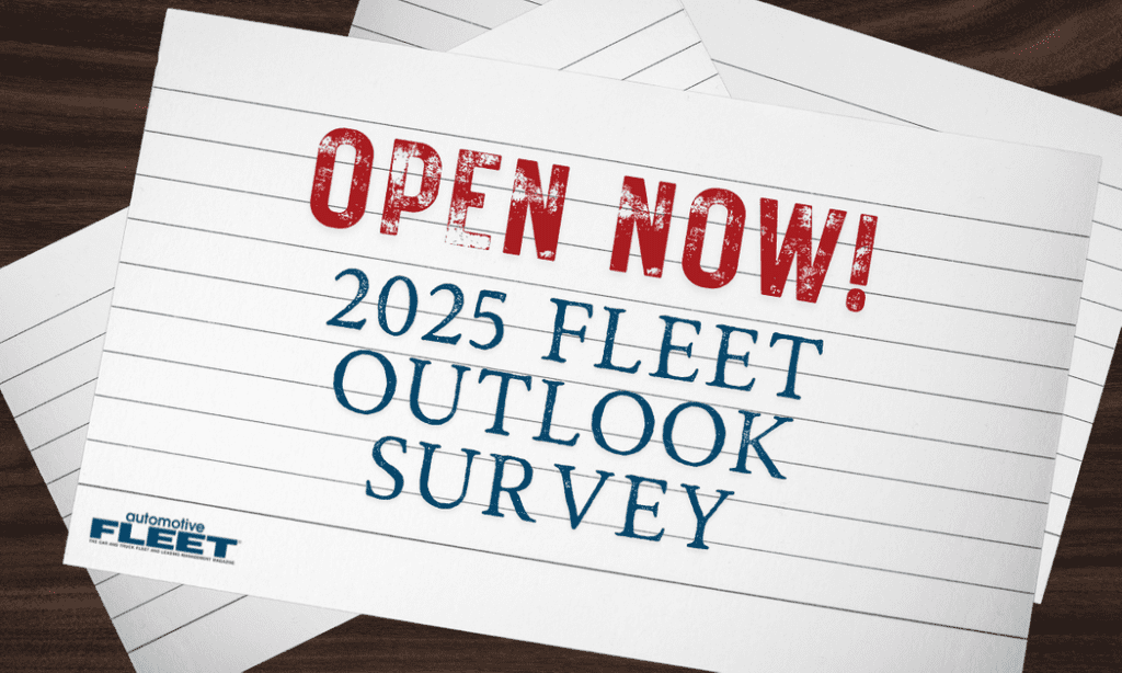 Fill Out Our 2025 Fleet Outlook Survey! Operations