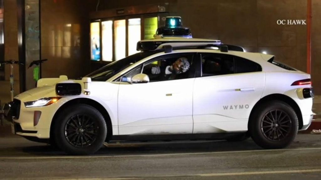 Man Attempts To Hijack Self Driving Taxi, Gets Ride From The