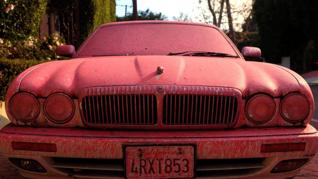 That Pink Fire Retardant Being Used On The La Fires