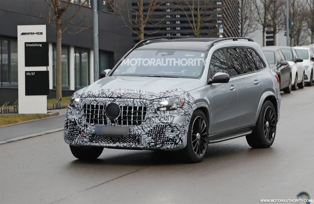 2027 Mercedes Amg Gls 63 Spied Possibly Testing New V 8