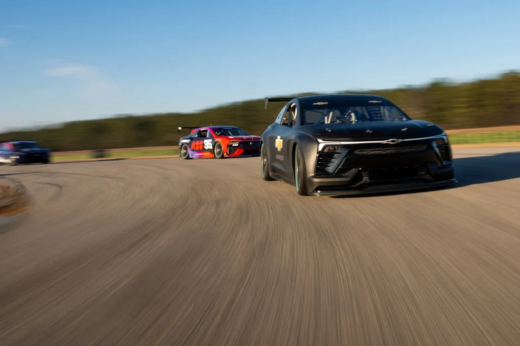 Chevy Brings First Electric Pace Car, Ev.r Prototype To Daytona