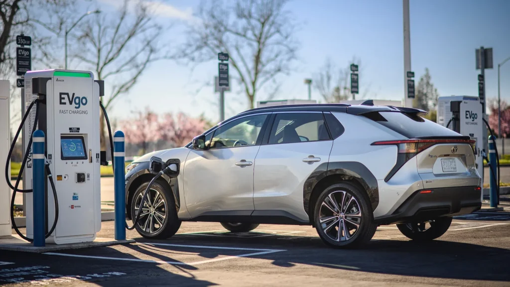 Toyota Ev Fast Chargers Open For Underserved Communities