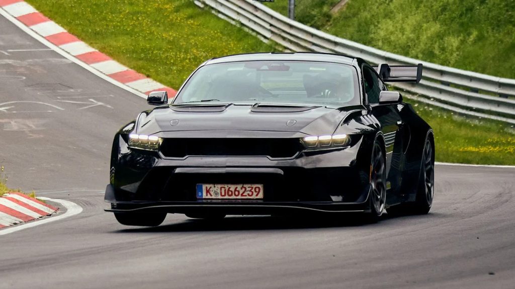 Ford Mustang Gtd Just Smashed Its Own Nürburgring Lap Record