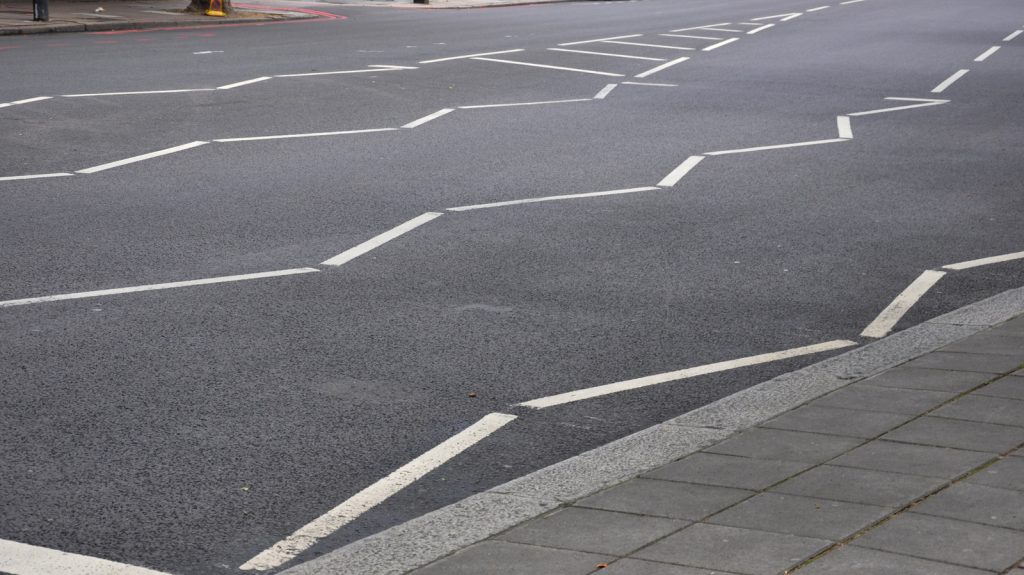 Why Roads In England Have Those Jagged Lines