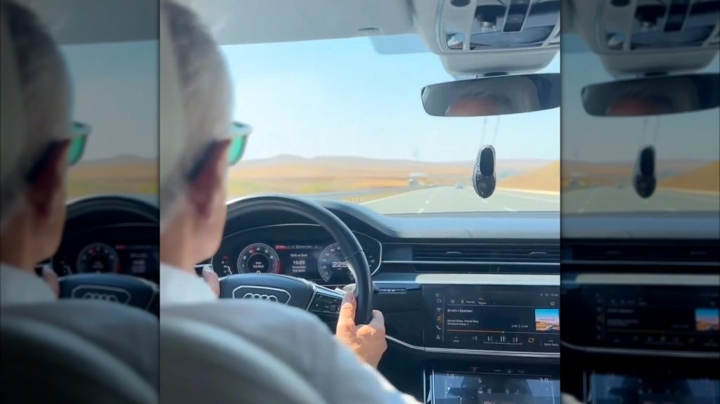 Turkey's transport minister posts video of himself driving 140 mph,