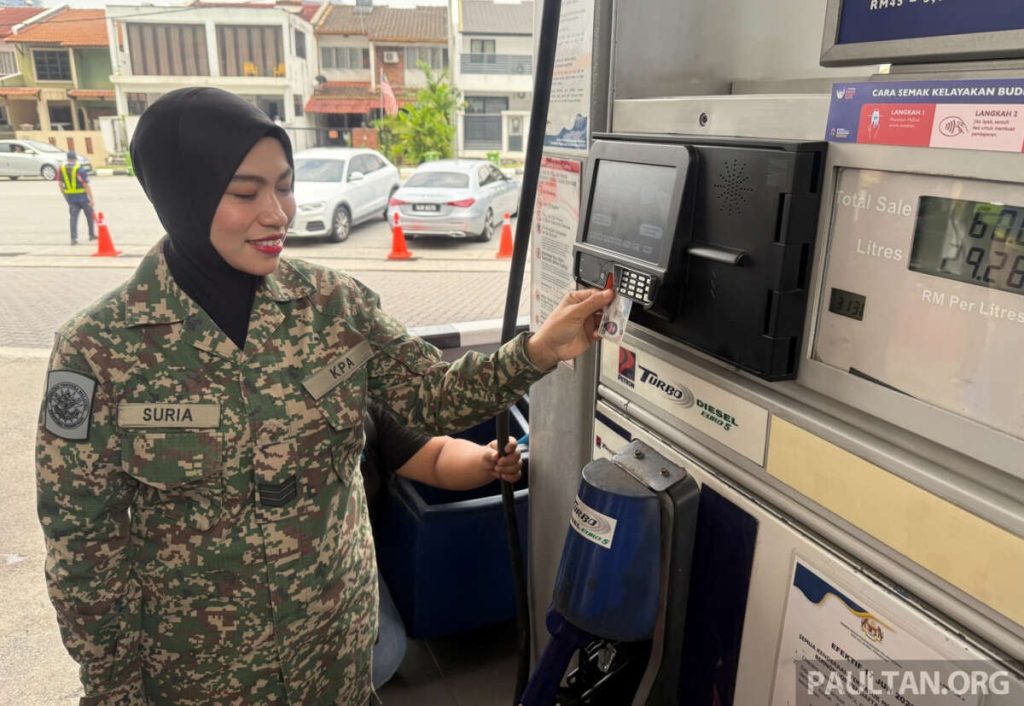 Budi95 fasa pertama bermula hari ini — untuk anggota tentera dan polis, proses di stesen minyak lancar