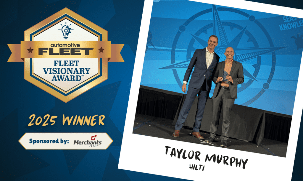 Taylor murphy wins 2025 fleet visionary award operations