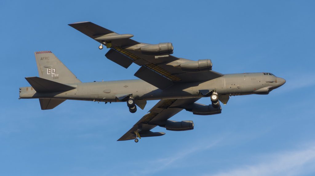 The b 52 that almost hit a plane actually almost hit