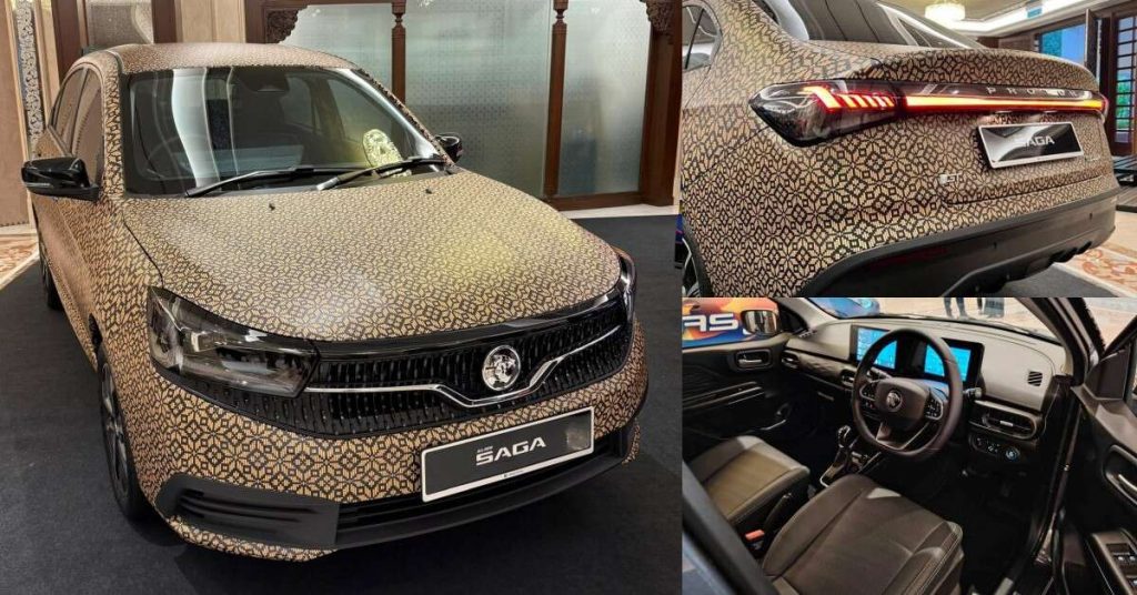 2026 Proton Saga MC3 previewed – LED projectors, full-width taillights, digital meter on dash, i-GT engine 2026 proton saga mc3 previewed led projectors, full width taillights,