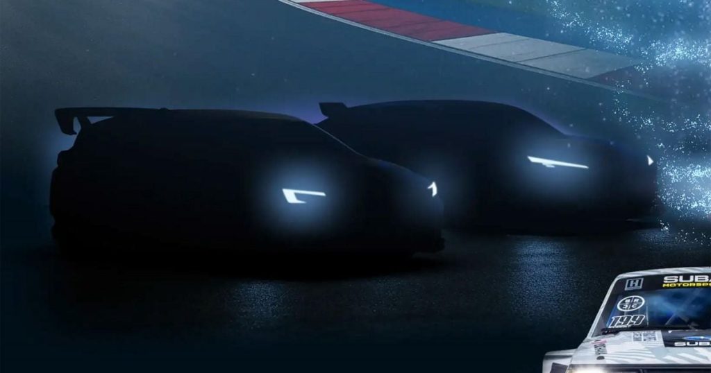 Subaru to show petrol and electric sti concepts in tokyo