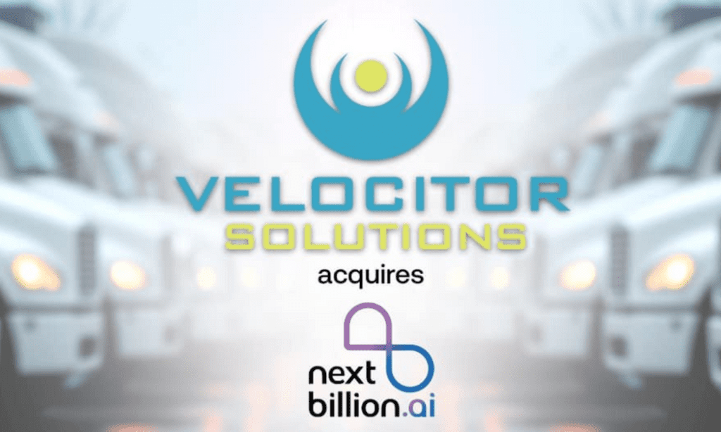 Velocitor solutions owners complete full acquisition of nextbillion.ai telematics