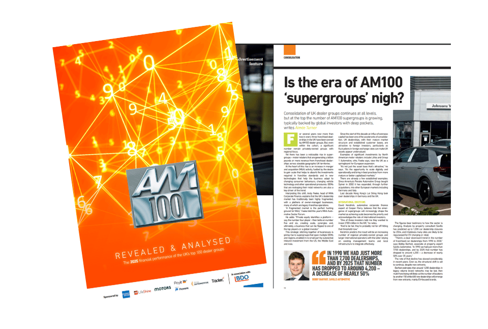 AM100 2025 report | Automotive Management insight reports Am100 2025 report | automotive management insight reports