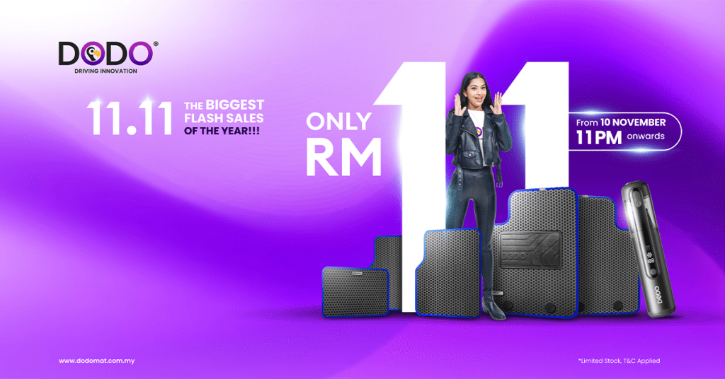 Don't miss dodo mat's 11.11 flash sale get a