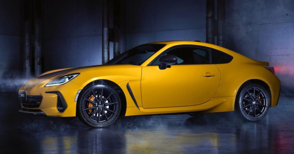 Brilliant yellow Subaru BRZ special edition shall be limited Bright yellow subaru brz special edition will be limited
