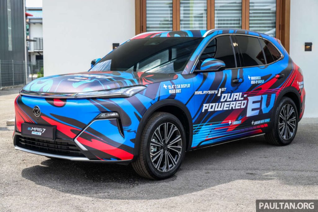 Proton eMas 7 PHEV full specifications revealed – 262 PS/262 Nm, two LFP battery sizes, up to 996 km WLTP