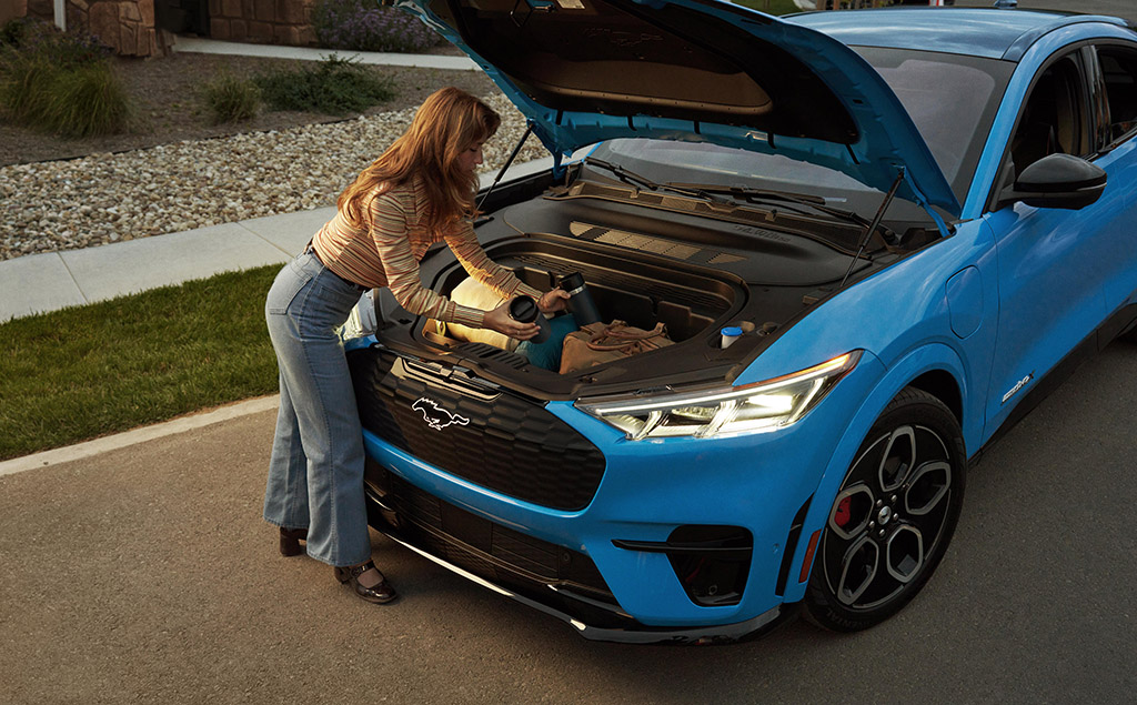 2026 Ford Mustang Mach-E Makes the Frunk a $495 Option : Automotive Addicts 2026 ford mustang mach e makes the frunk a $495 option