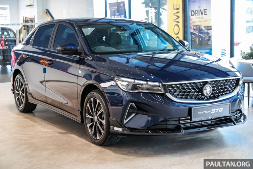 2026 Proton S70 facelift – new 1.5T i-GT 4-cyl, AACP, four variants, first look at the Flagship and Flagship X