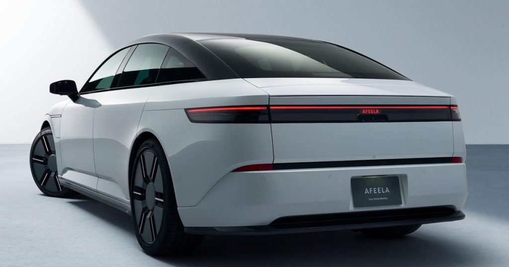 Honda and sony cancel afeela ev sedan and suv