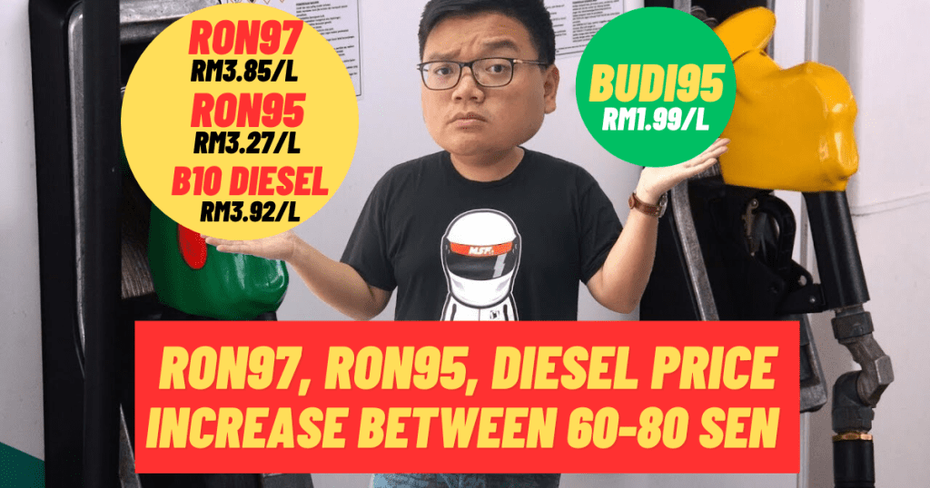 Malaysian fuel prices march 12 18, 2026 ron95/97 petrol +60