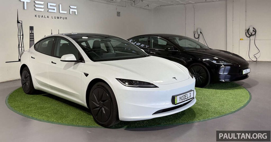 Tesla model 3 standard in malaysia first impressions