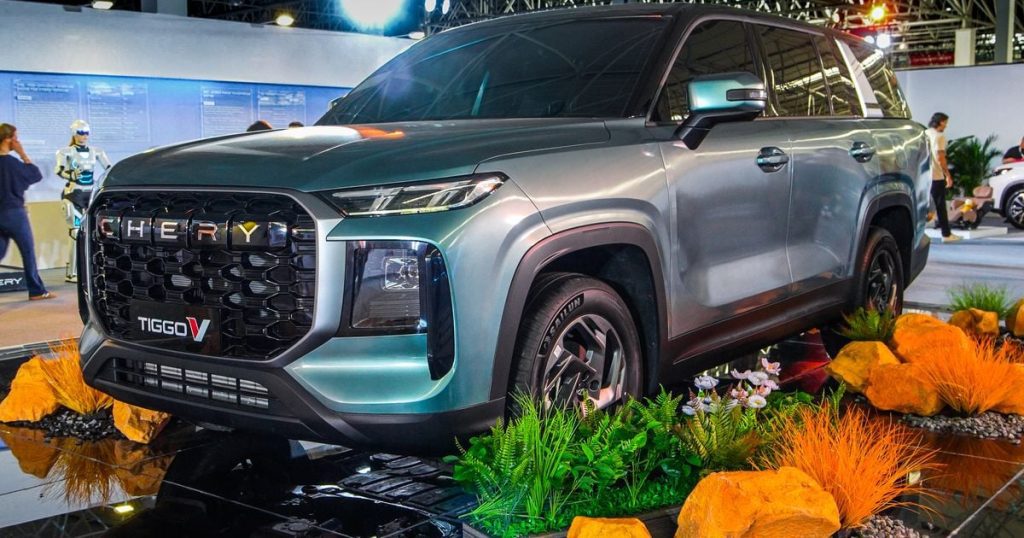 2026 chery tiggo v revealed as a new seven seat suv