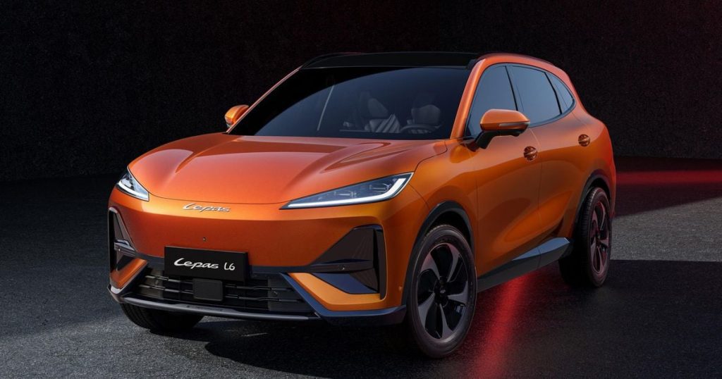 2027 lepas l6 previewed: another electric and hybrid suv from