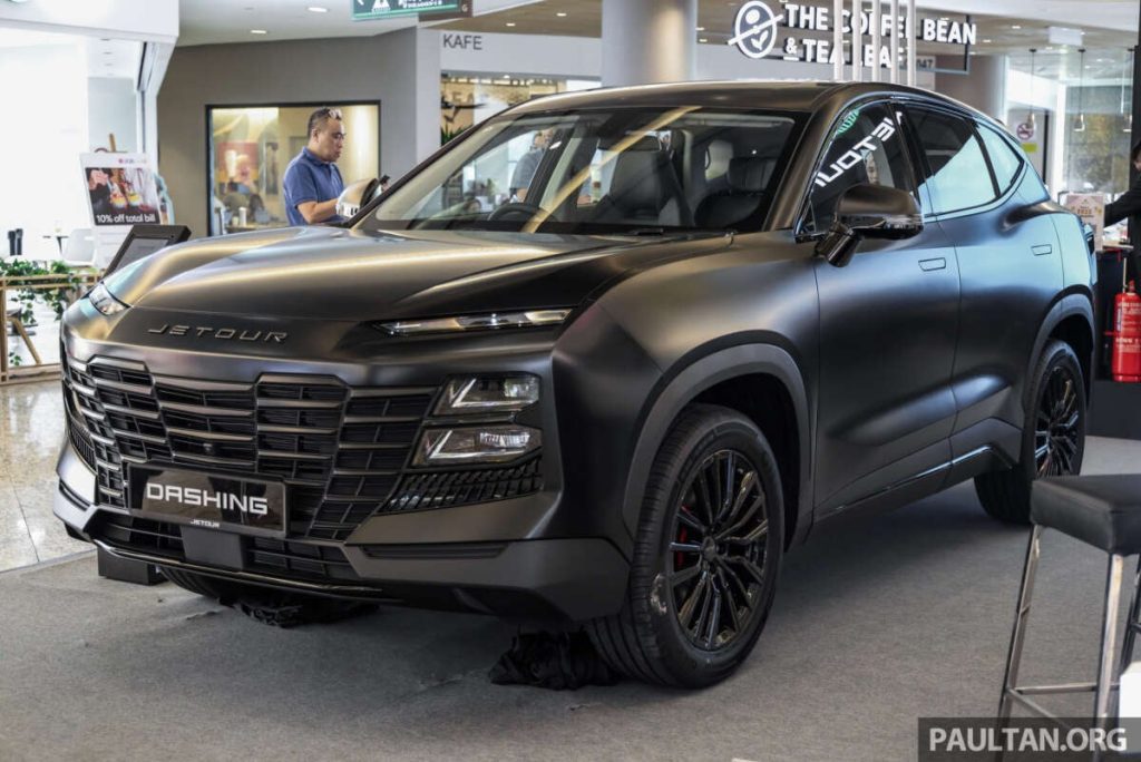 Jetour Dashing Dark Warrior Limited Edition launched – matte black exterior, 156 PS/230 Nm 1.5T, RM117k