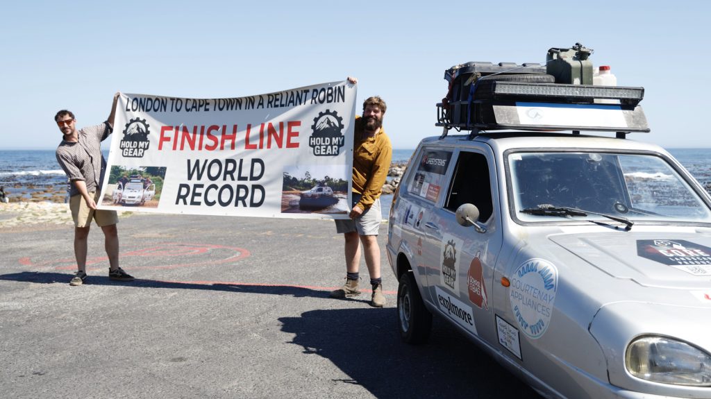 Reliant robin survives desert, jungle, war in 14,000 mile record breaking