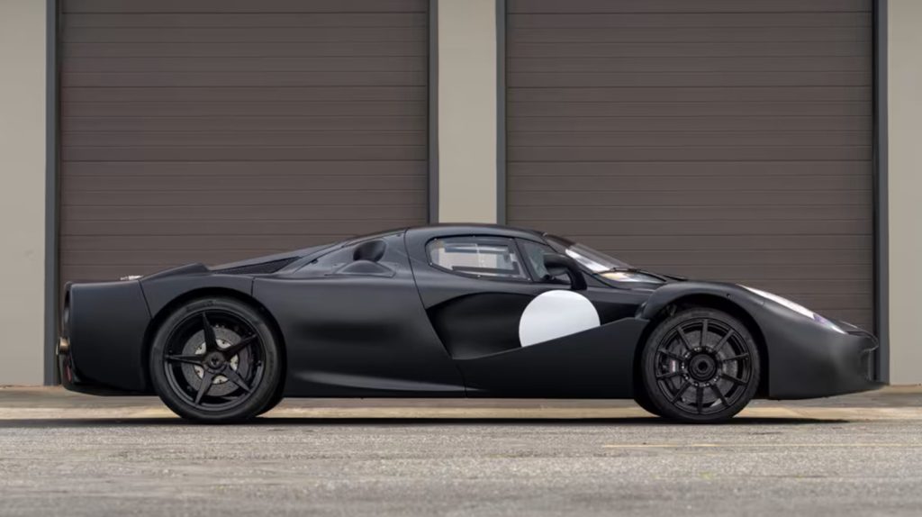 This long tail laferrari prototype is what ferrari's laferrari would look