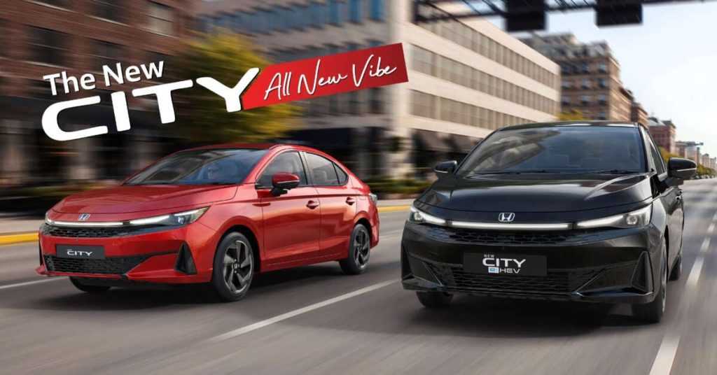 2026 Honda City facelift debuts in India – radical new face; ventilated seats, ambient lighting; 1.5L NA/Hybrid