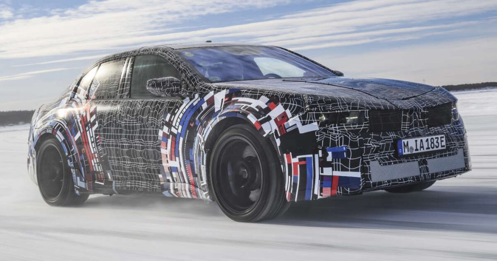 Bmw m3 ev will be priced, styled close to petrol
