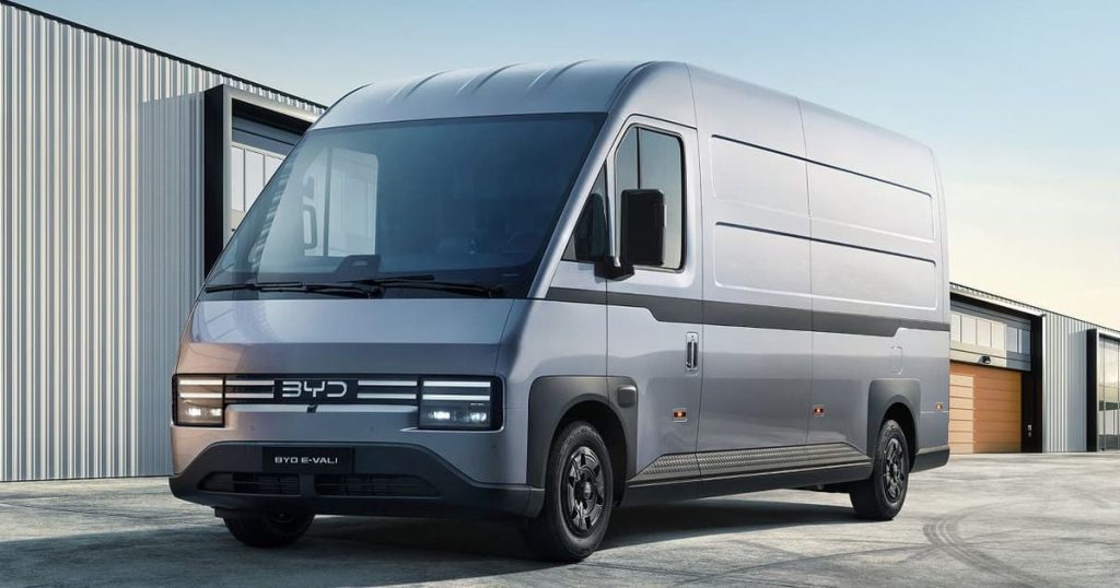 Byd v9: huge ev poised to tackle mercedes benz sprinter and