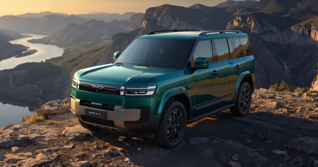 Byd’s boxy new large suv confirmed with seven seats, likely