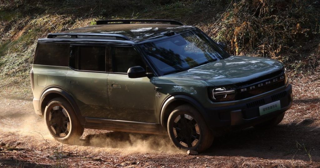 Ford bronco coming to australia, but not the one you
