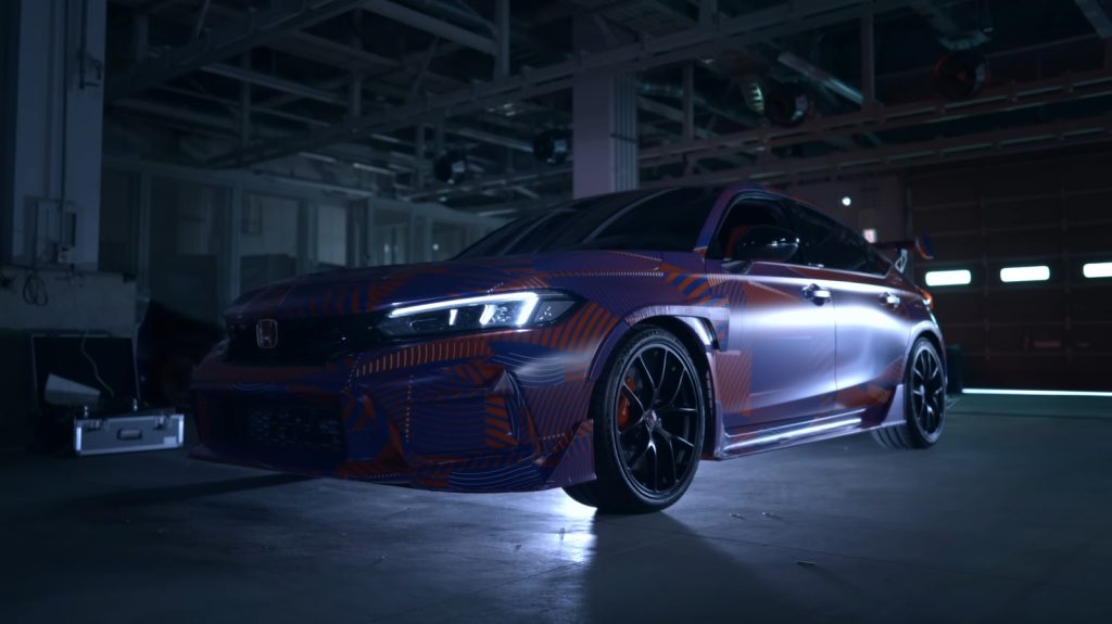 Honda teases an even hotter civic type r with hrc